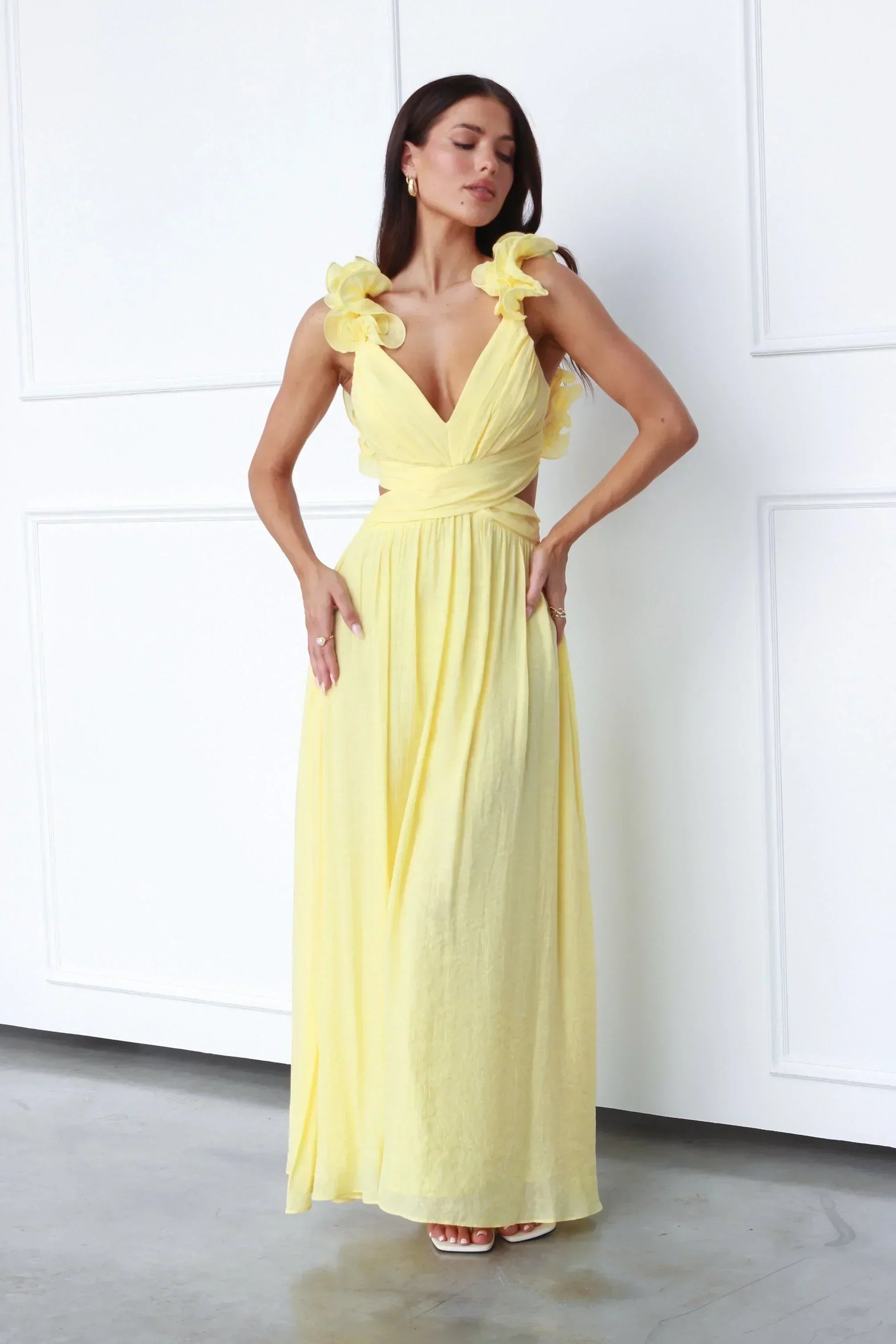 Zoey | Elegant Flowy Maxi Dress