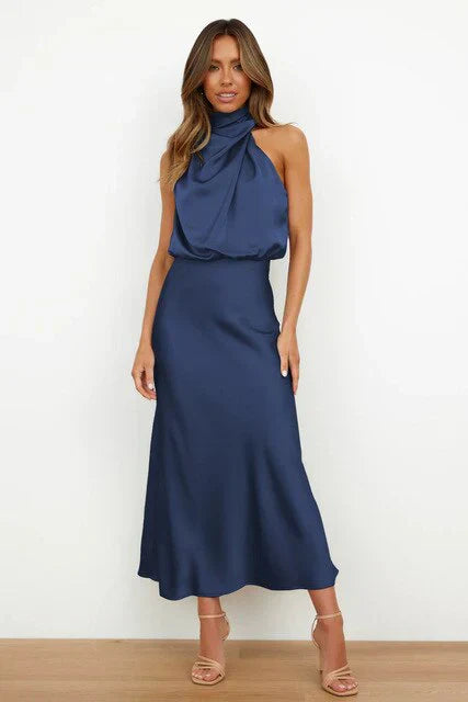 Zoey | Elegant Halter Neck Dress