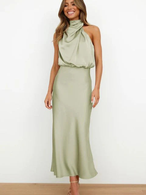 Zoey | Elegant Halter Neck Dress