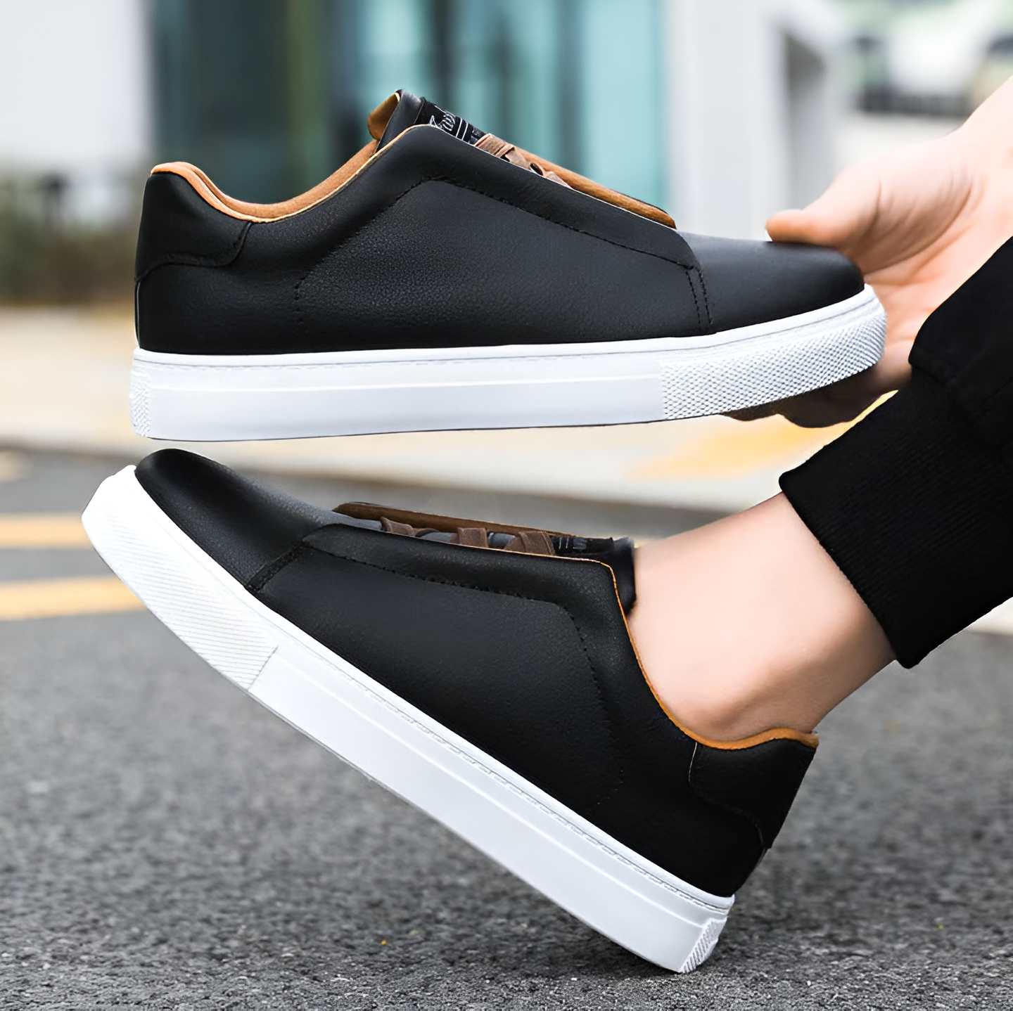 Andrew | Stylish Casual Slip Sneakers