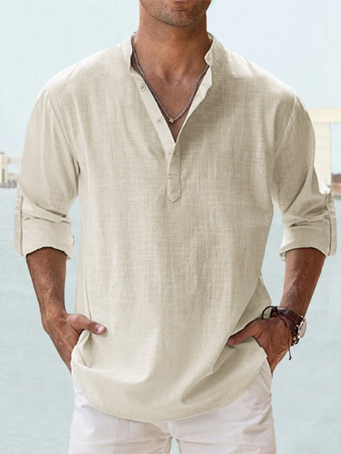 Noah™ | Breathable Linen Shirt