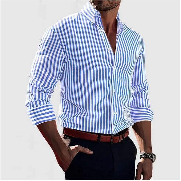 Greg | Comfortable Stylish Striped Shirt Men