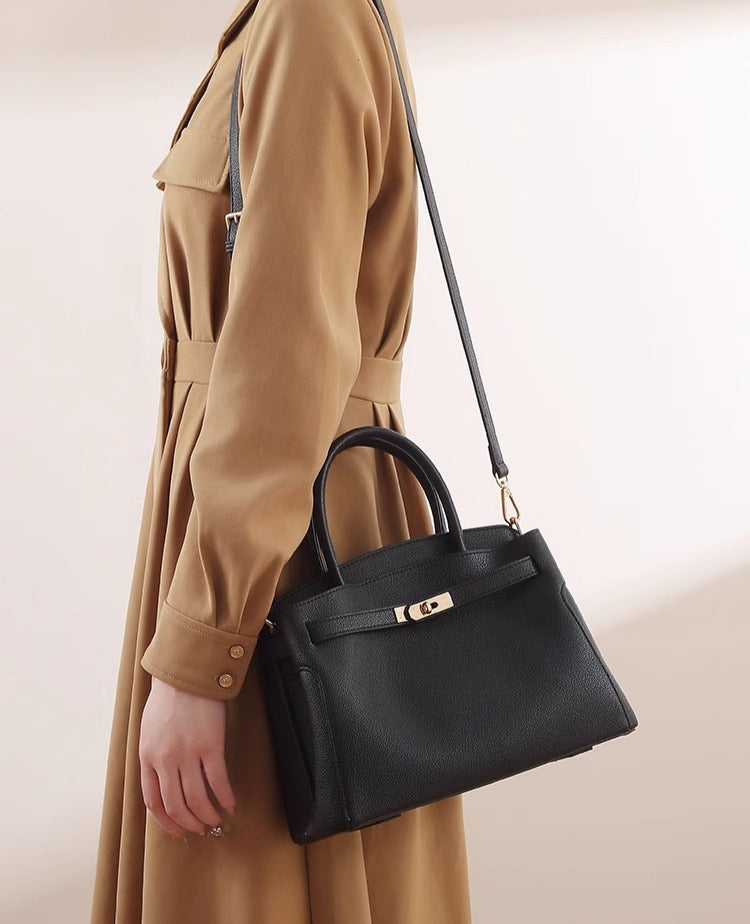 Brooke | Elegant Handbag with Gold Accent