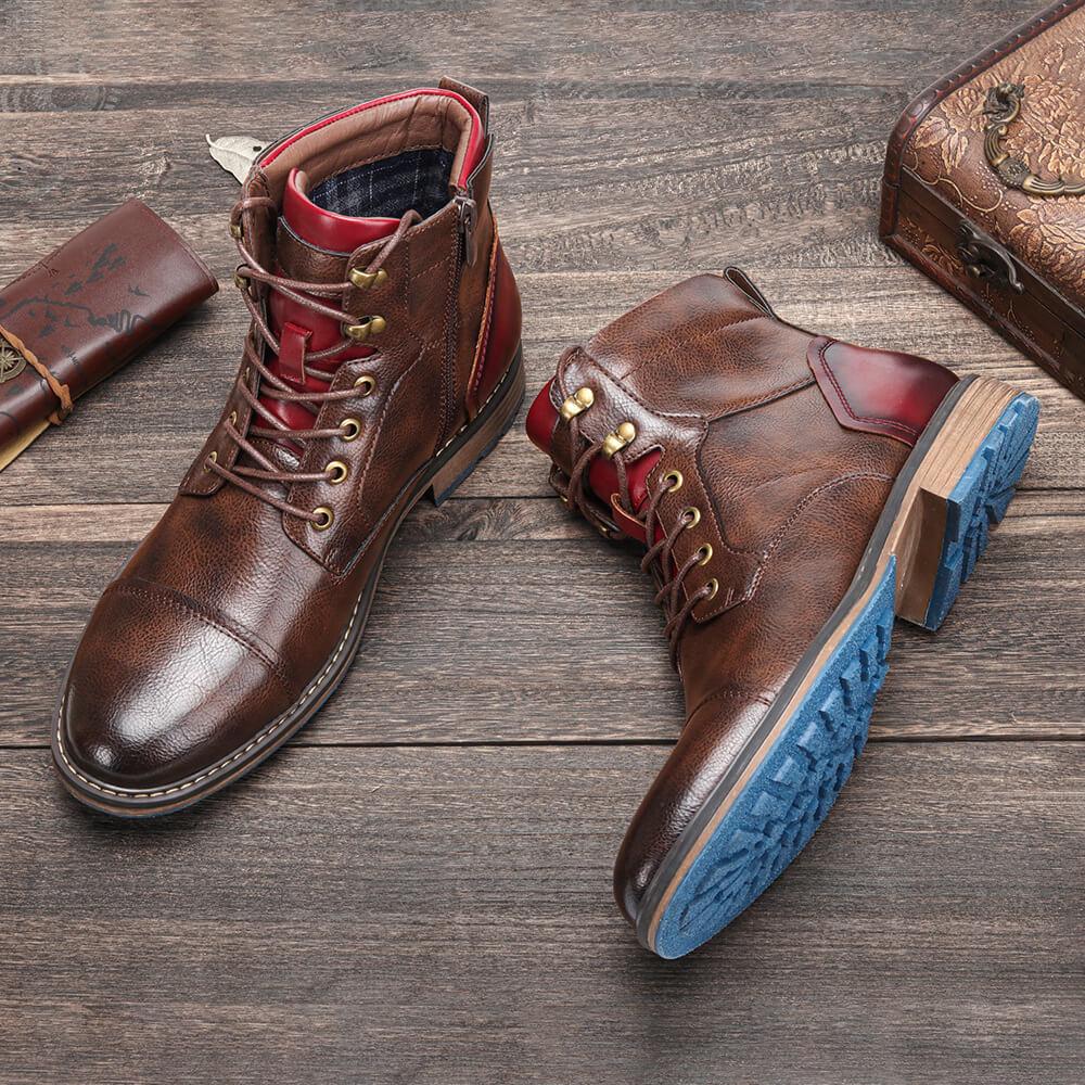 Aidan | Stylish Lace-Up Boots