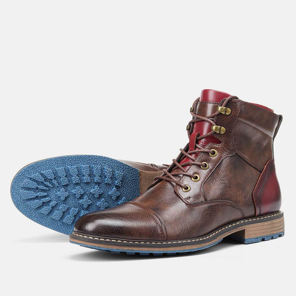 Aidan | Stylish Lace-Up Boots