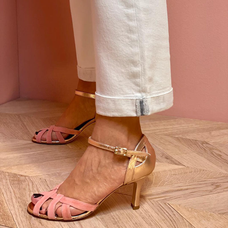 Claudia | Stylish Ankle-Strap Heels
