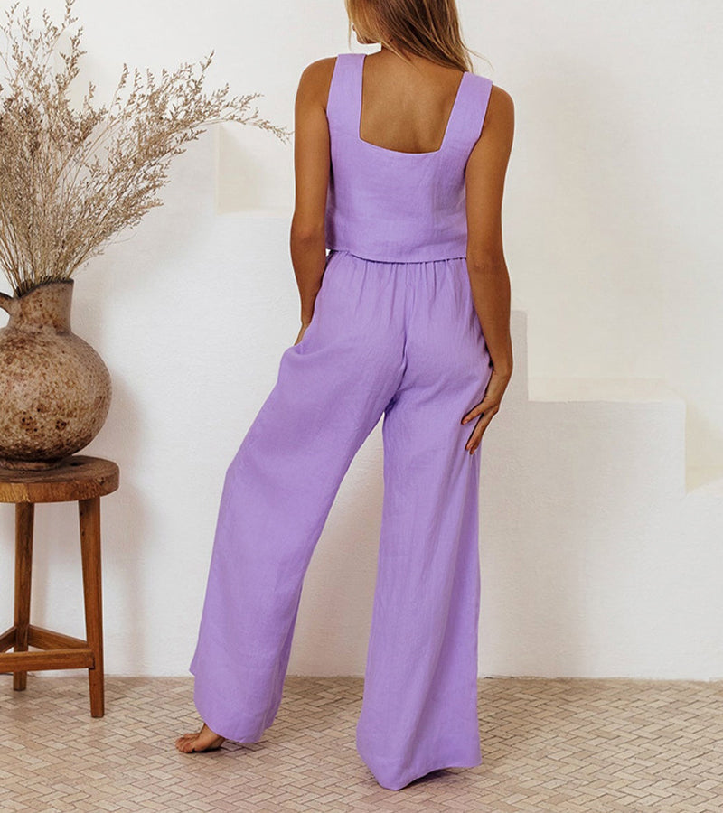 Lauren | Chic Relaxed Linen Set