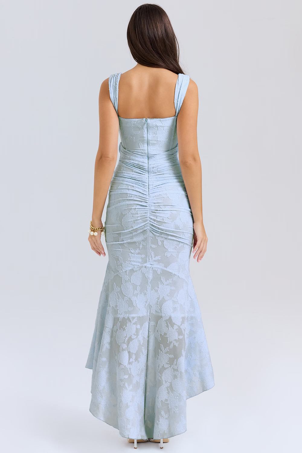 Alicia | Romantic Lace Detail Gown