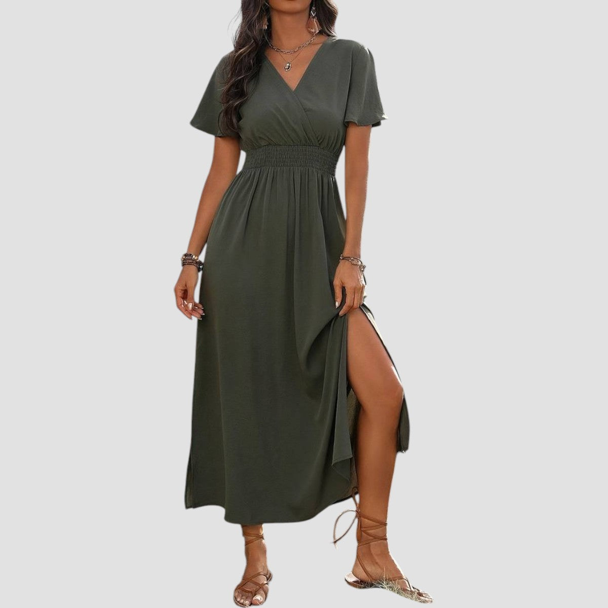 Angelica | Casual Summer Maxi Dress