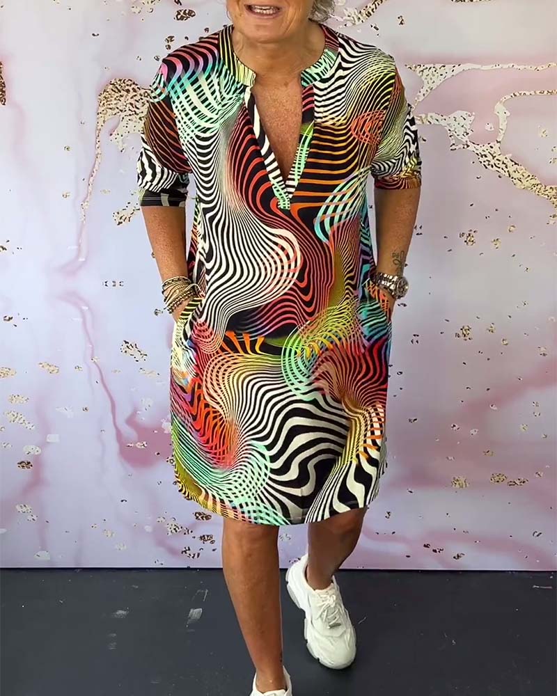 Bella | Vibrant Casual Shirt Dress