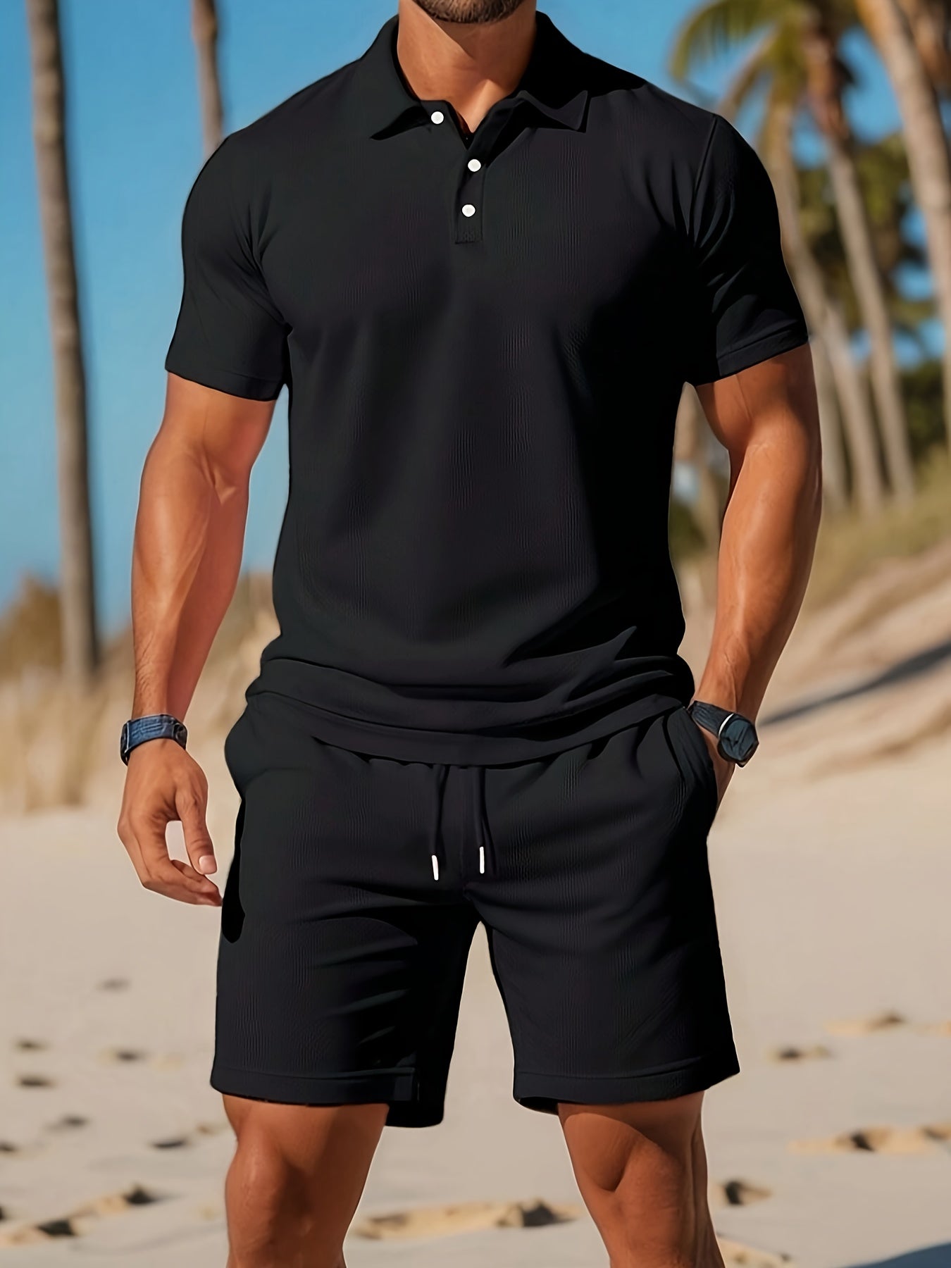 Louis | Casual Polo Set Men