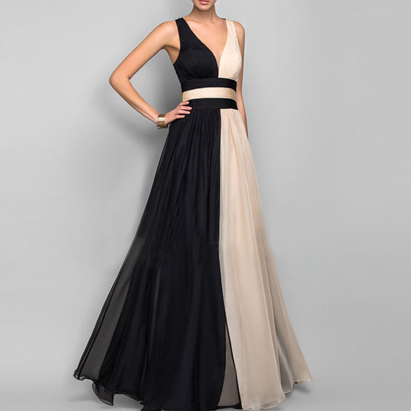 Audrey | Layered Ombre Evening Gown