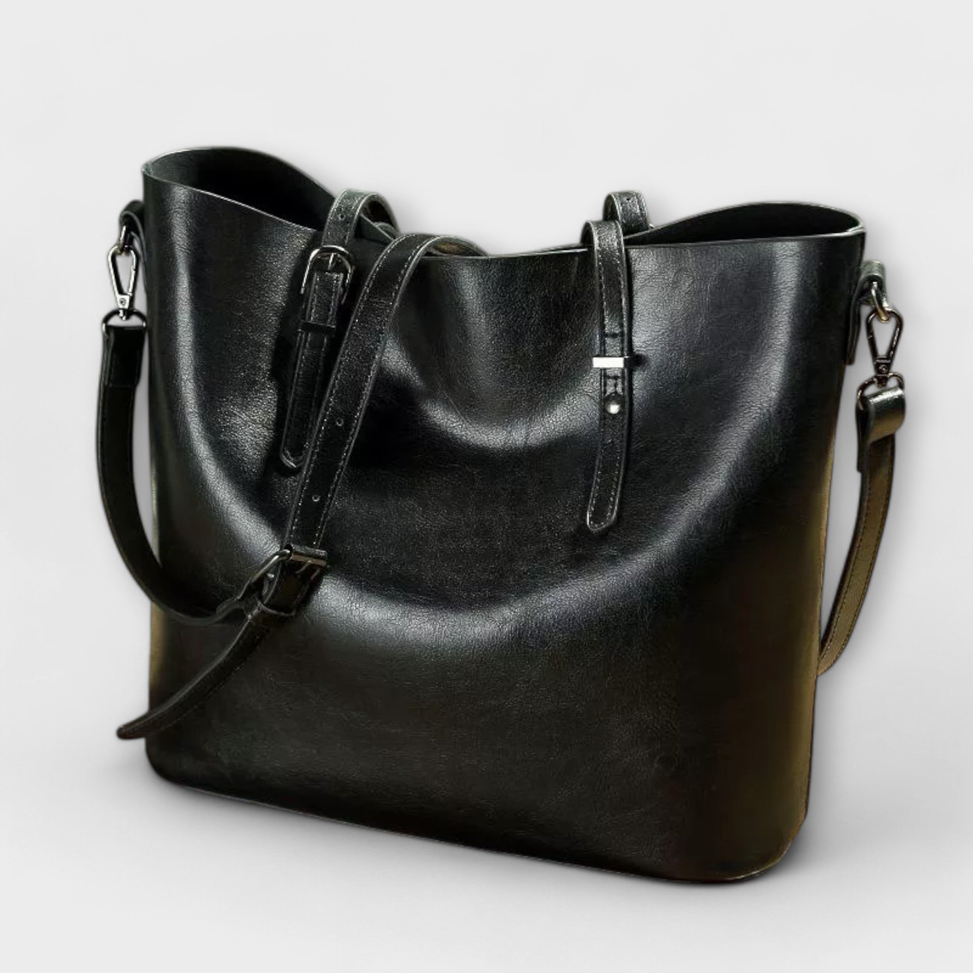 Charlotte | Elegant Leather Tote Bag