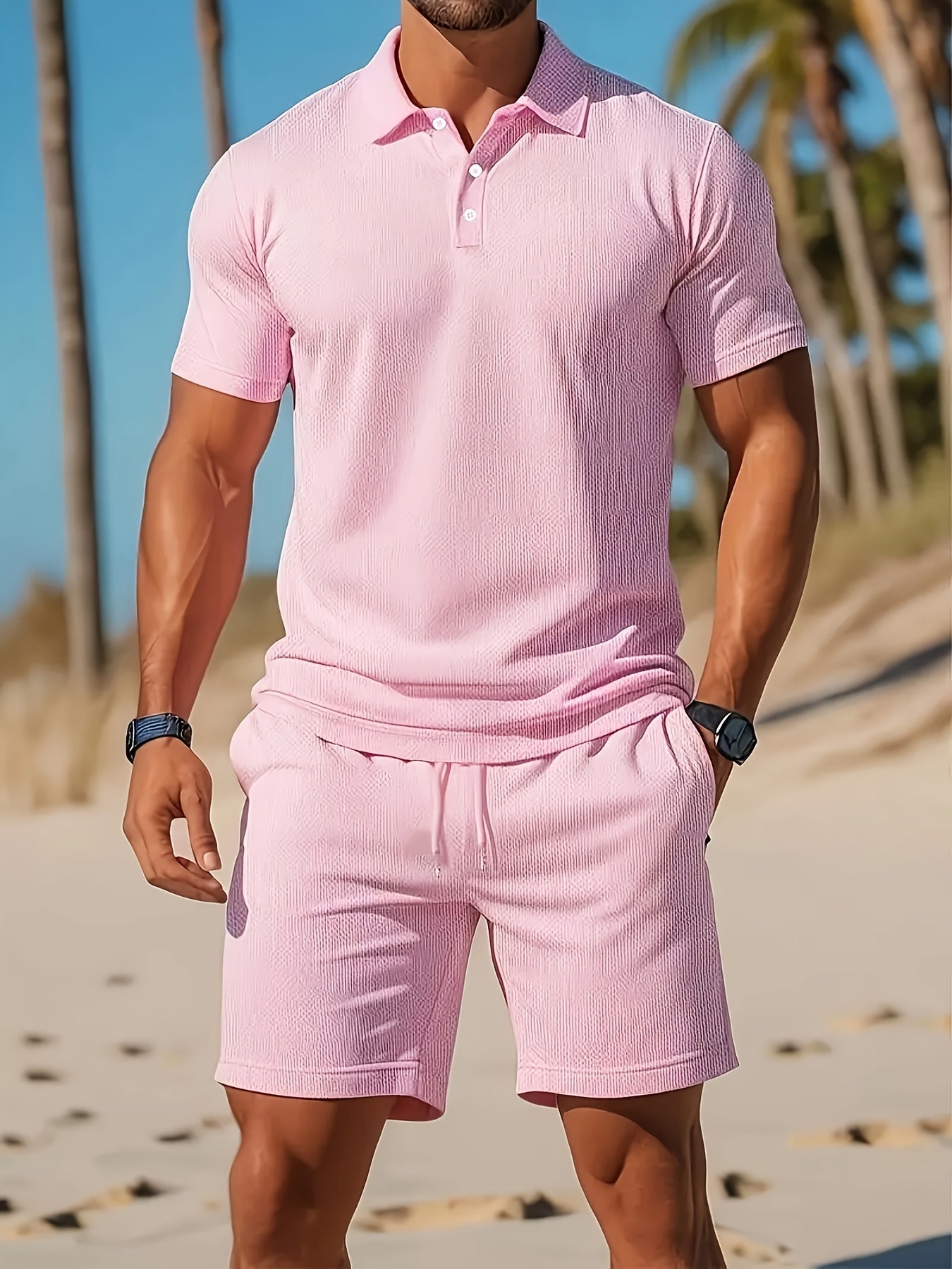Louis | Casual Polo Set Men