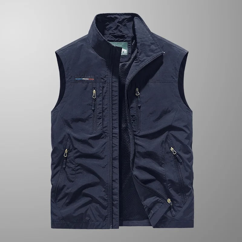 Anton | Functional Zipper Utility Vest