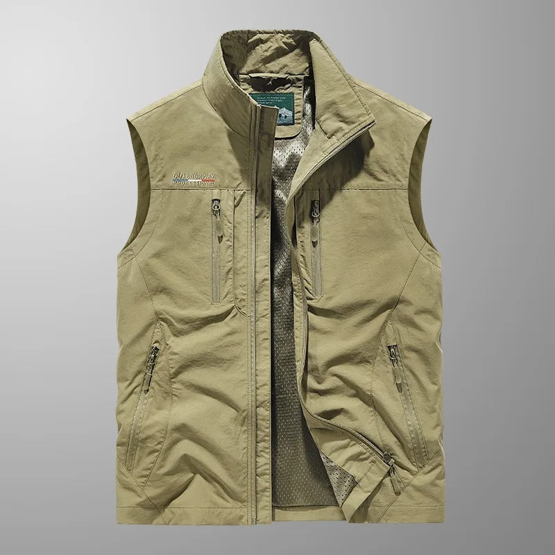 Anton | Functional Zipper Utility Vest