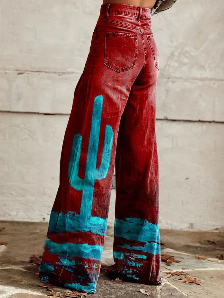 Sophie | Stylish High-Waist Wide-Leg Jeans