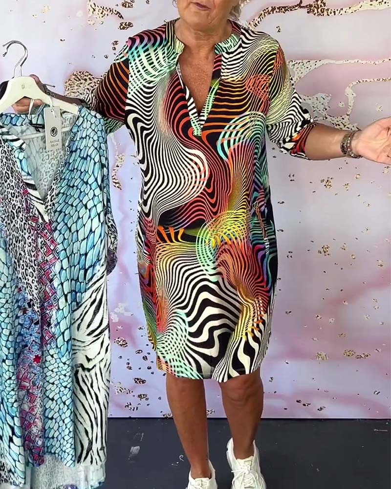 Bella | Vibrant Casual Shirt Dress