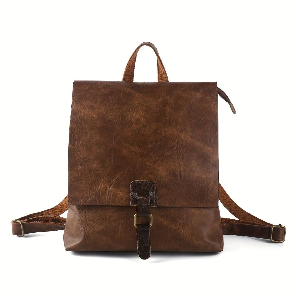 Claudia | Vintage Classic Buckle Backpack