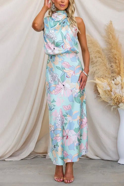 Taylor | Sophisticated Floral Patterned Dress