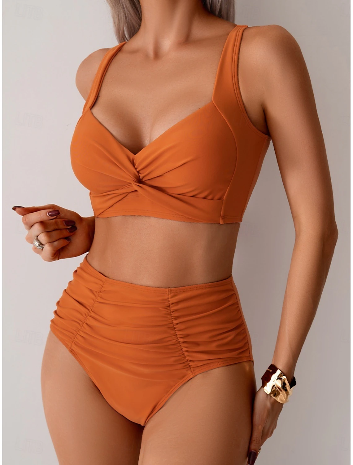 Ava | Trendy Textured Bikini Look