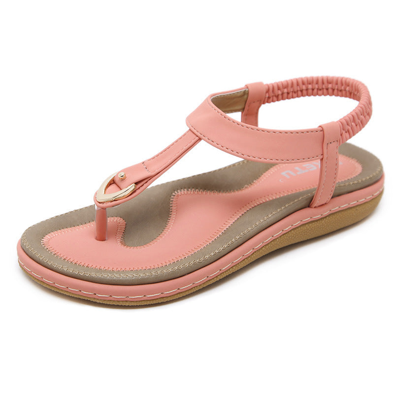 Julia | Comfortable Summer T-Strap Sandals
