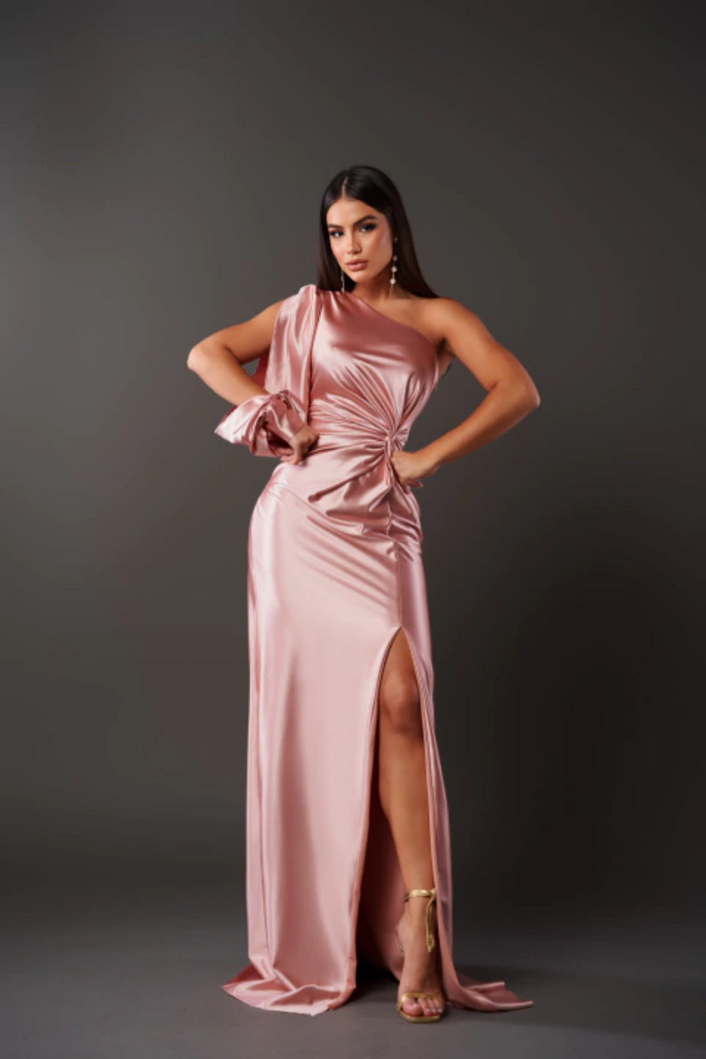 Bethany | Elegant Stylish One-Shoulder Dress