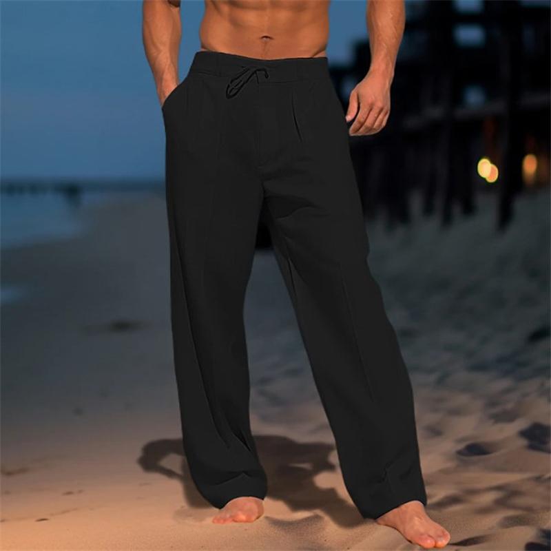 Keith | Relaxed  Linen Beach Pants Men