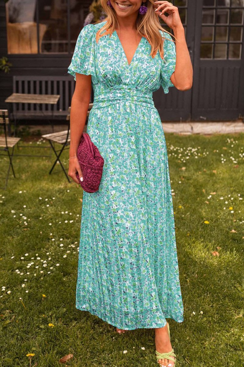 Catherine | Elegant Floral Maxi Dress