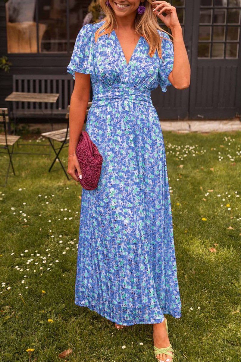 Catherine | Elegant Floral Maxi Dress