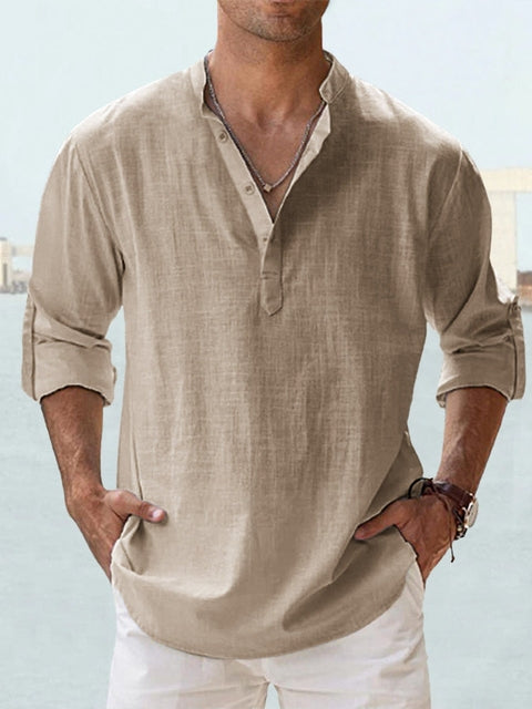 Noah™ | Breathable Linen Shirt