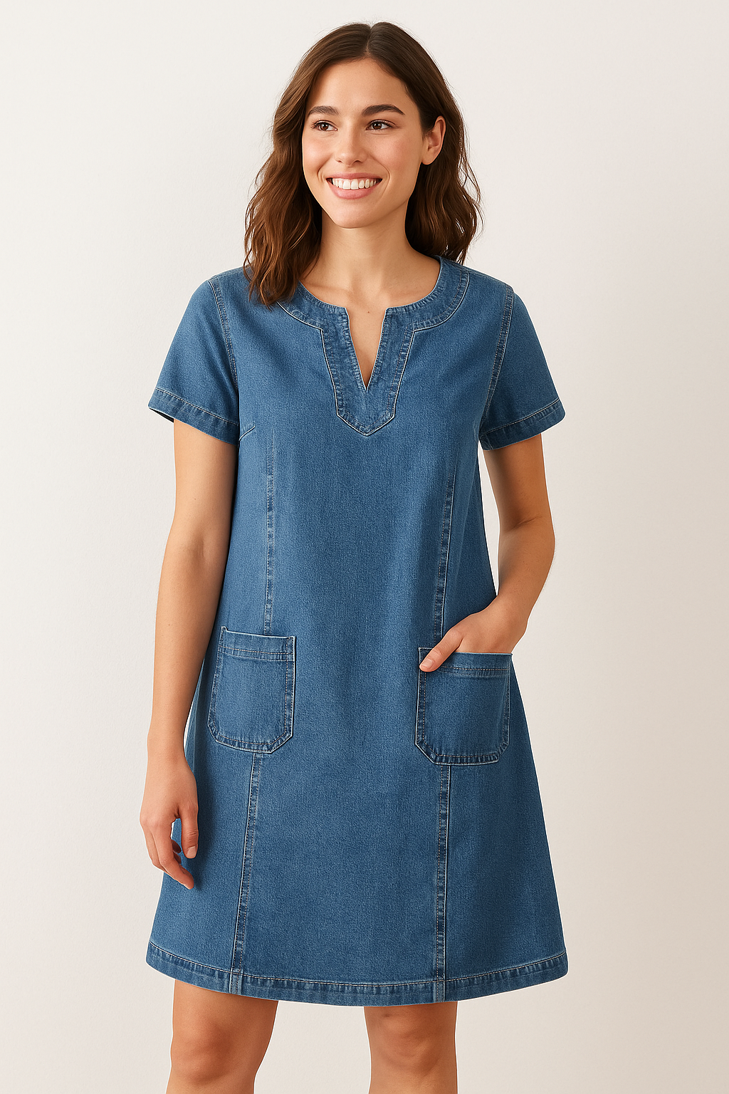Bonnie | Casual Relaxed Pocket Dress