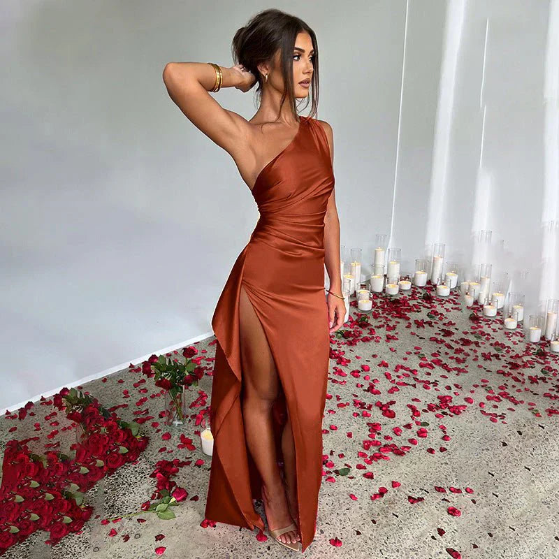 Jacqueline | Elegant Summer Split Dress