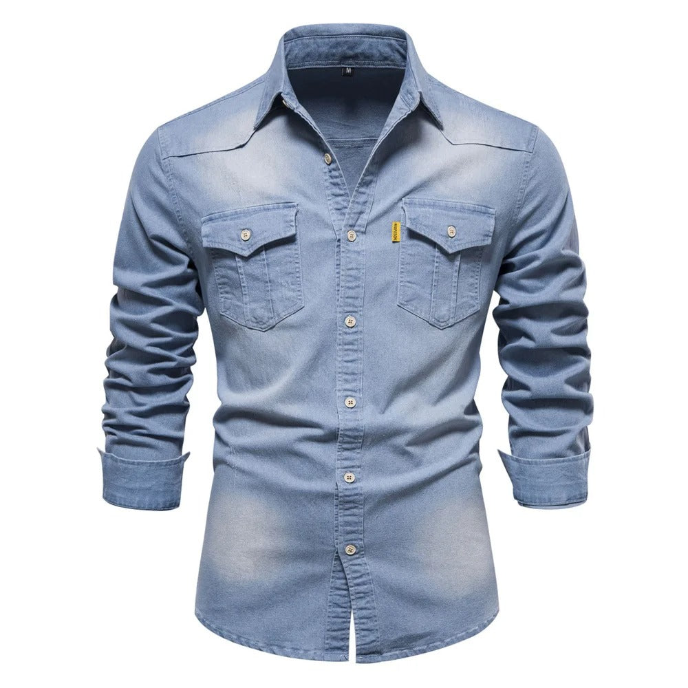 Liam | Classic Denim Shirt Men
