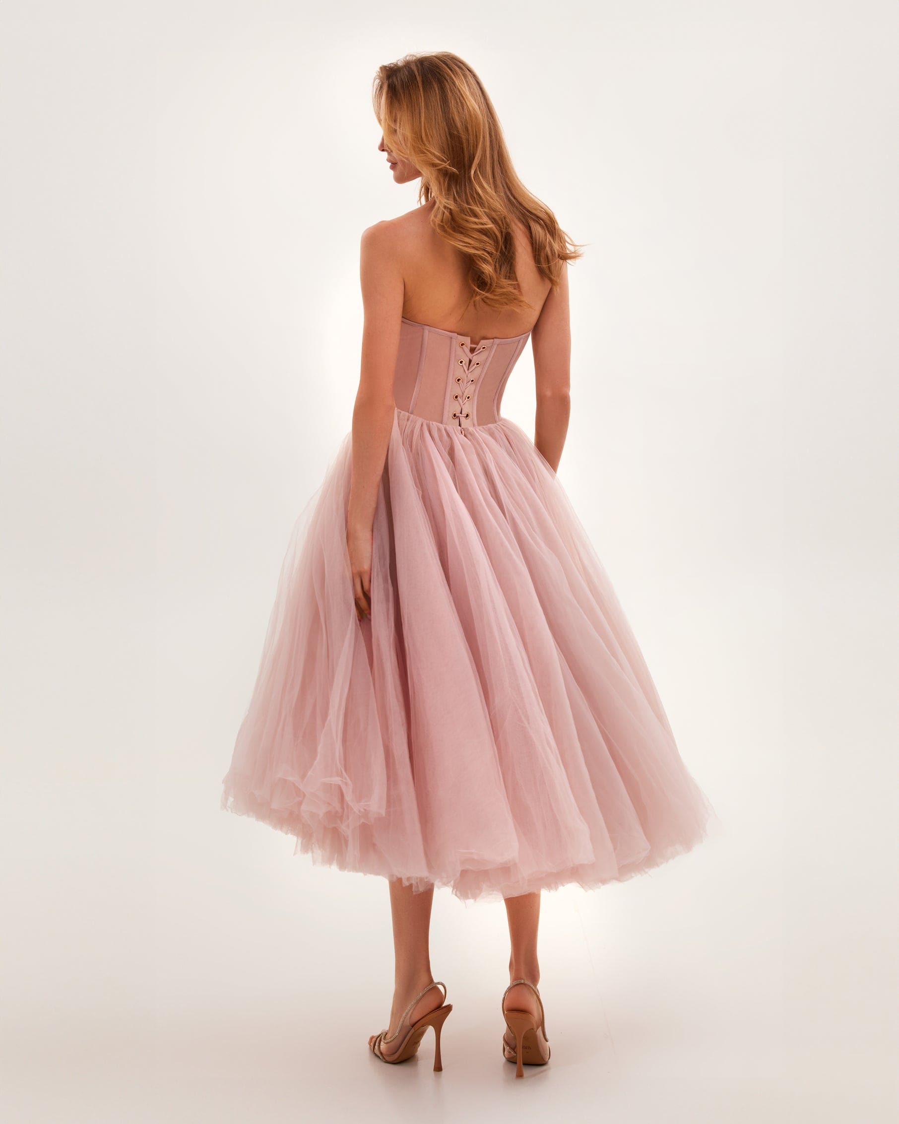 Anna | Elegant Strapless Tulle Dress