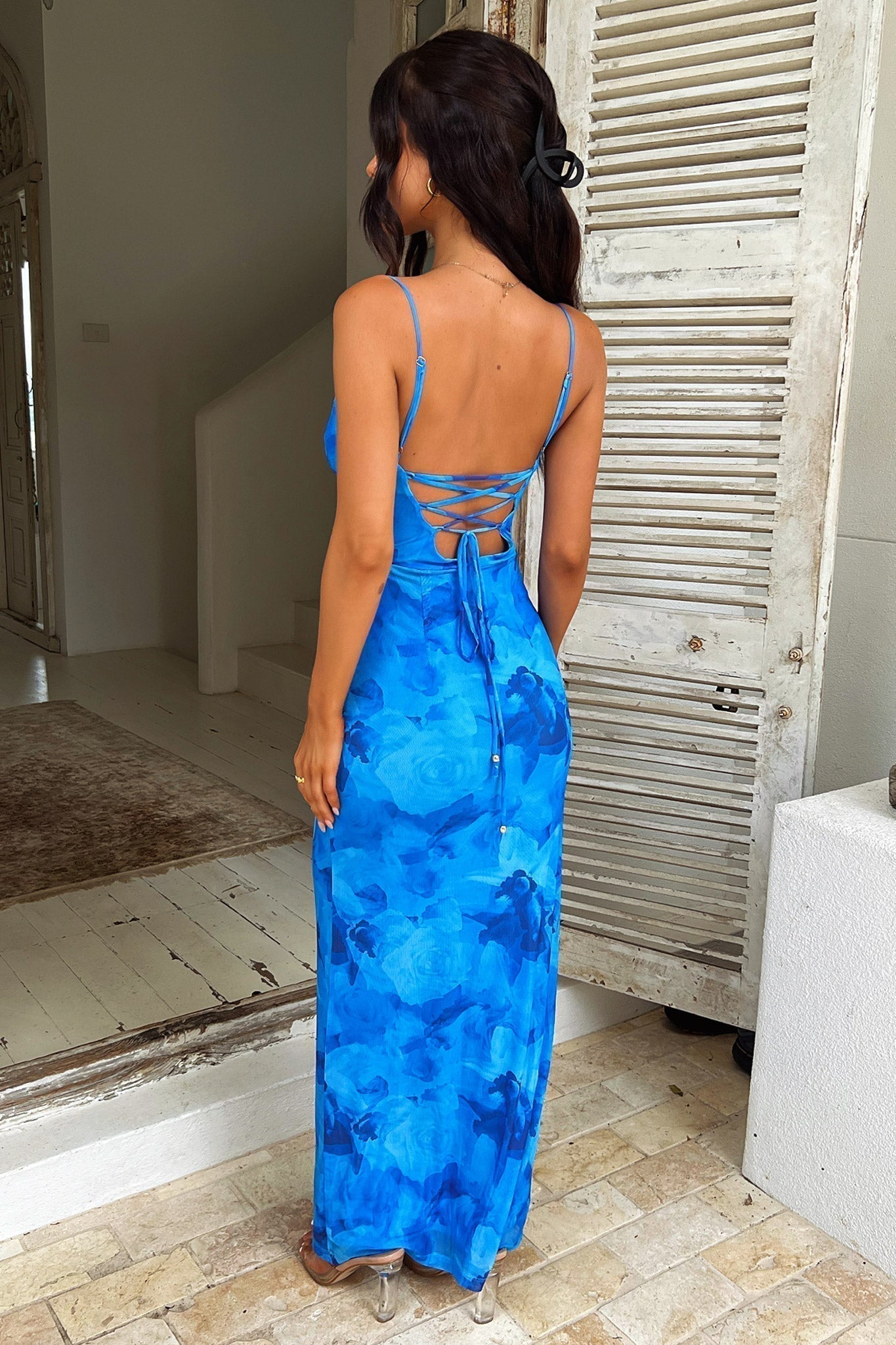 Francesca | Elegant Slim Fit Maxi Dress