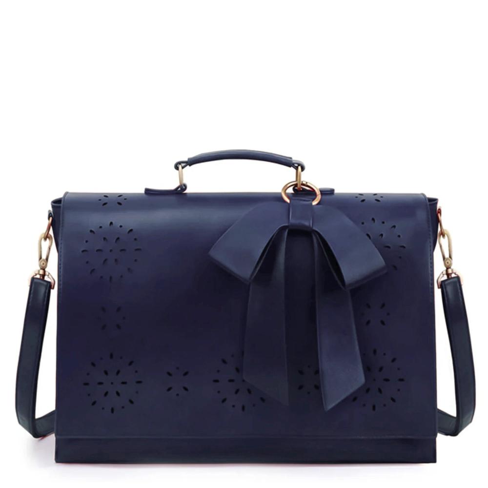 Caitlin | Elegant Bow Flap Tote Bag