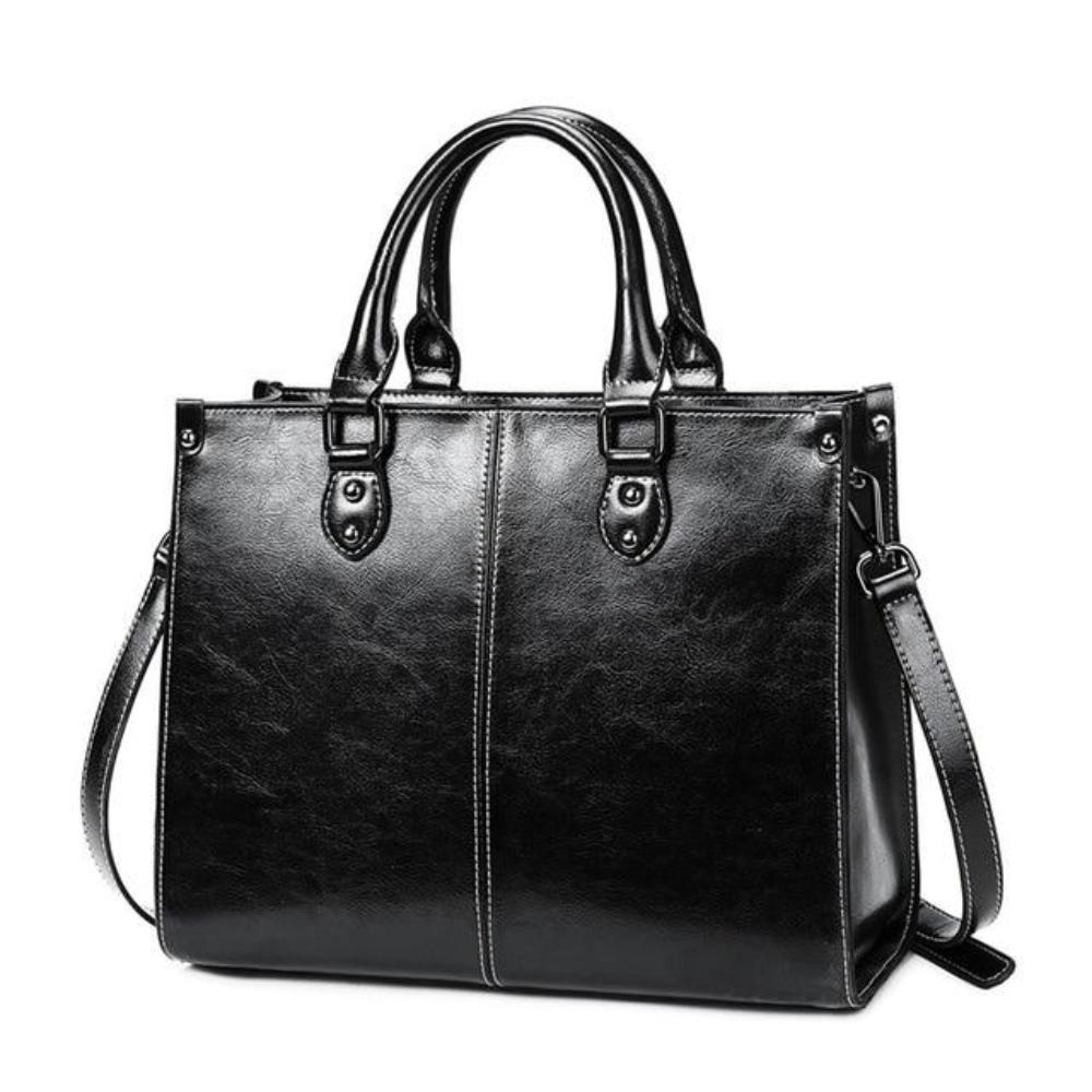 Brandy | Elegant Structured Tote Bag