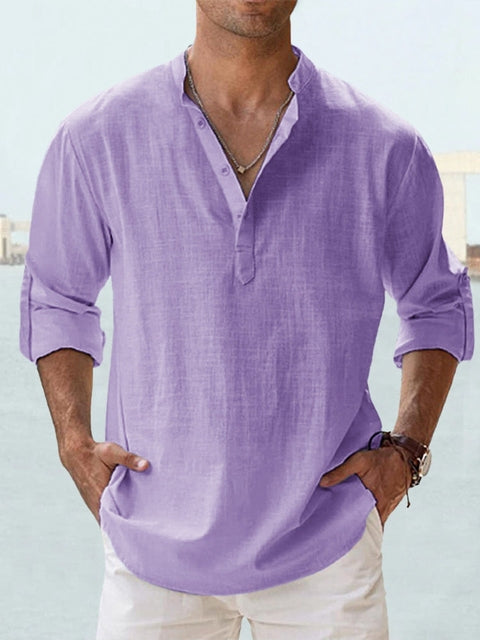Noah™ | Breathable Linen Shirt