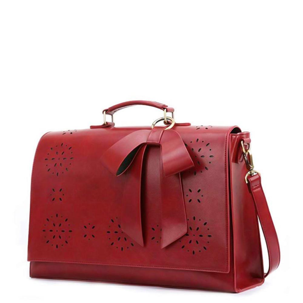 Caitlin | Elegant Bow Flap Tote Bag