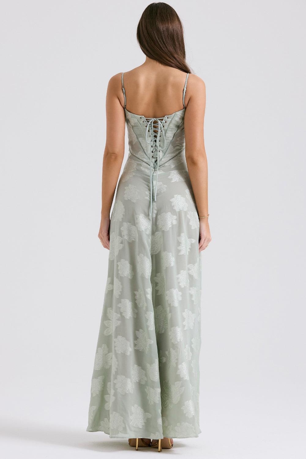 Isla | Elegant Orchid Maxi Dress