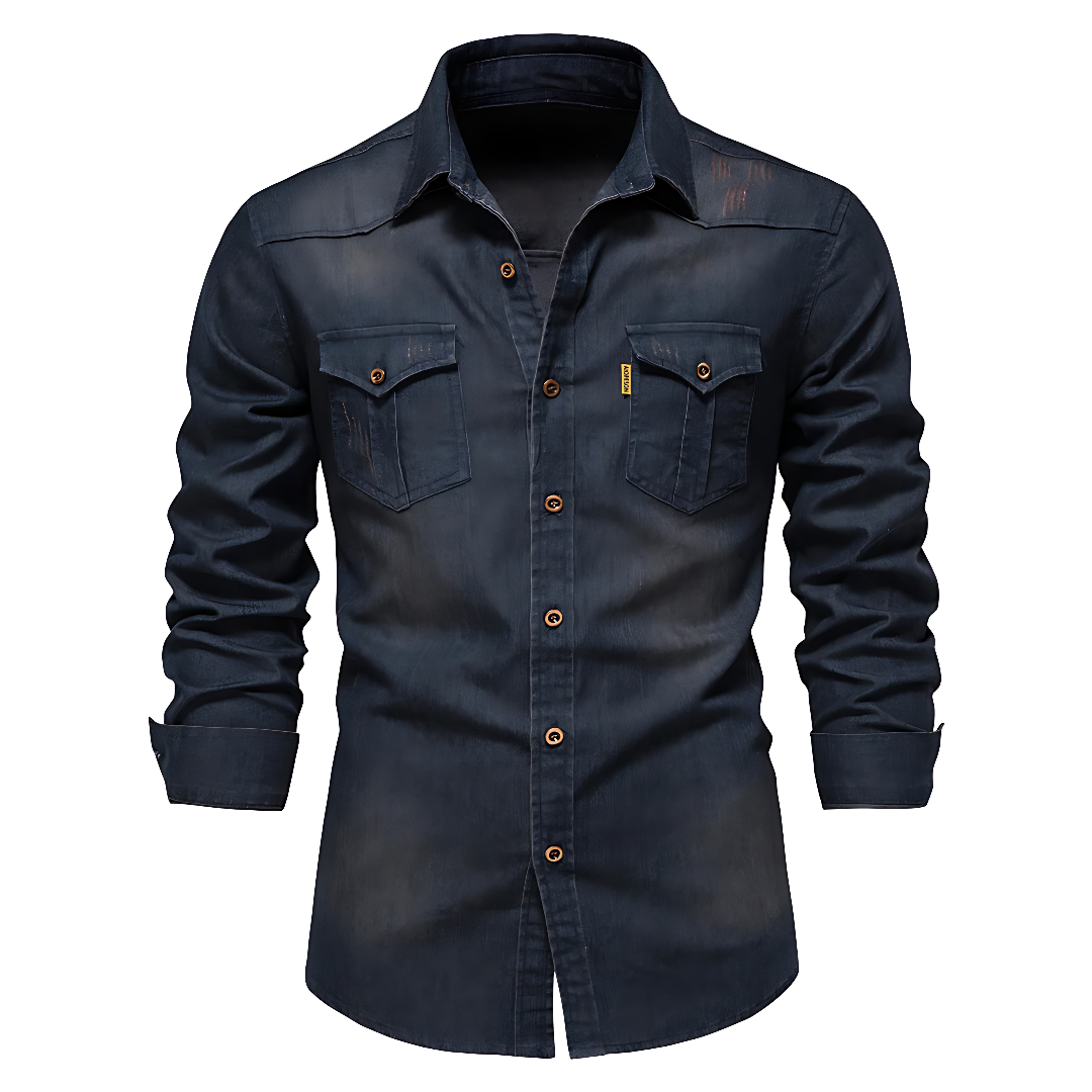 Liam | Classic Denim Shirt Men