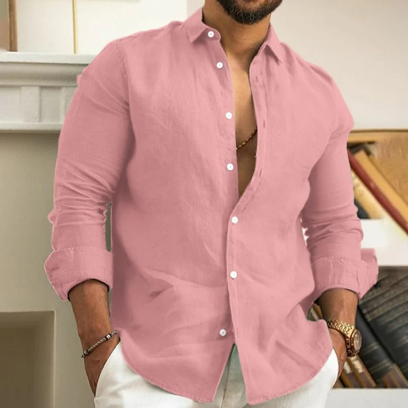 Nicholas | Stylish Slim-Fit Button-Down Shirt