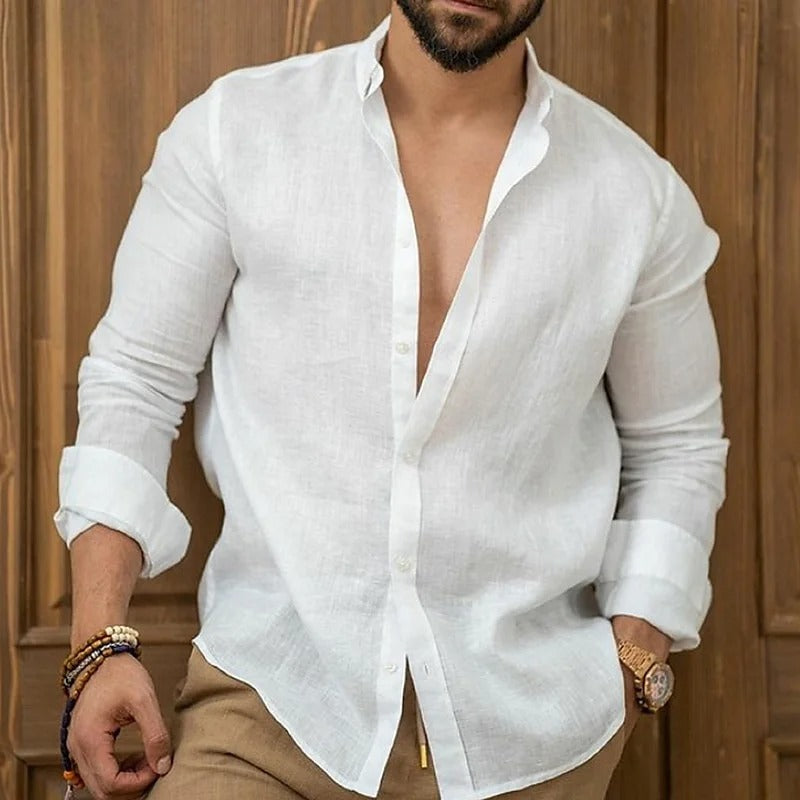 Nicholas | Stylish Slim-Fit Button-Down Shirt