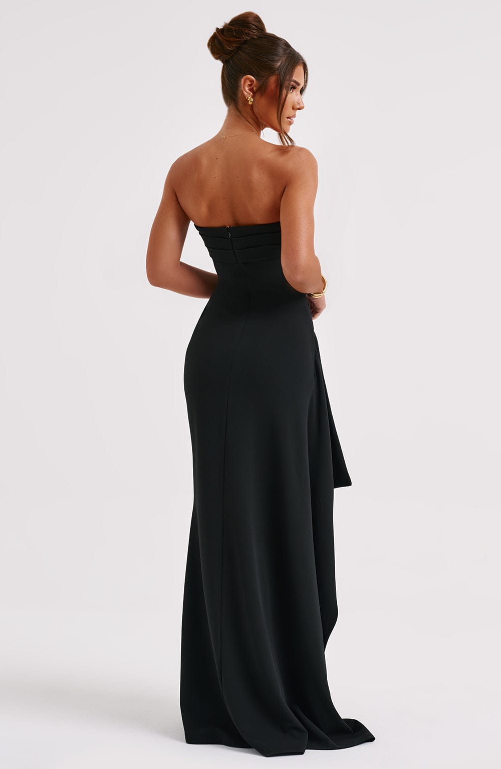 Zoey | Elegant Strapless Maxi Dress